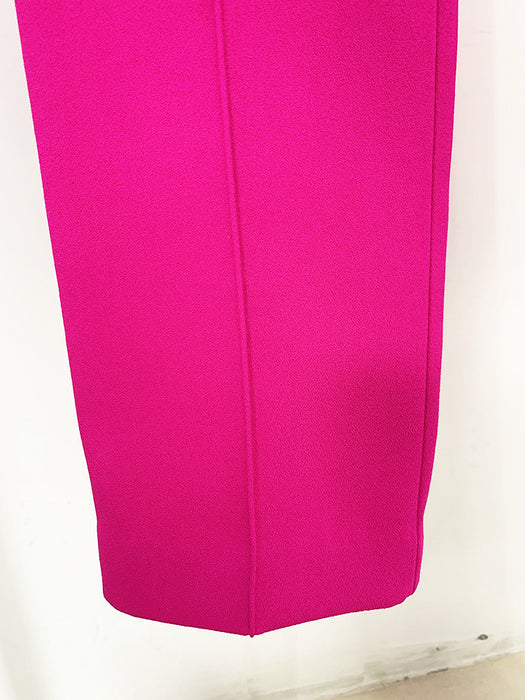 Celebrity Fashion Luxury Ostrich Real Feather Rhinestone Green Fruit Collar Blazer