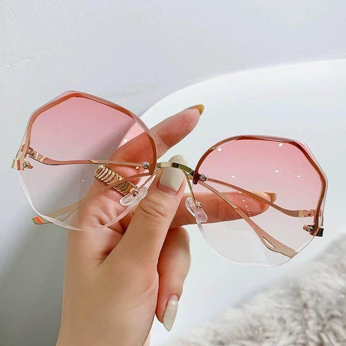 Dio Gradient Designer Vintage Pilot Retro Shades Cutting Lens Sunglasses - Dio Kollections