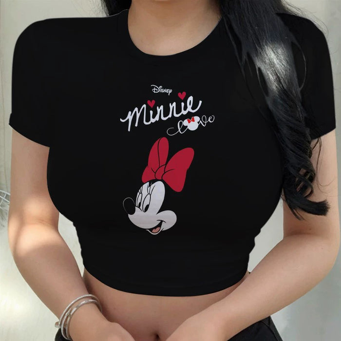 Dio Golden Disney Stitch Crop Top - Dio Kollections