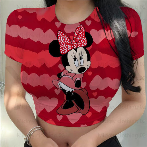 Dio Golden Disney Stitch Crop Top - Dio Kollections