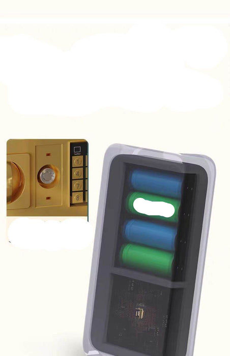 Smart Bedside Table Safe Integrated Bedroom Luxury Wireless Charging Storage Cabinet - Dio Kollections