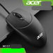 Acer mouse with laptop on a dark background