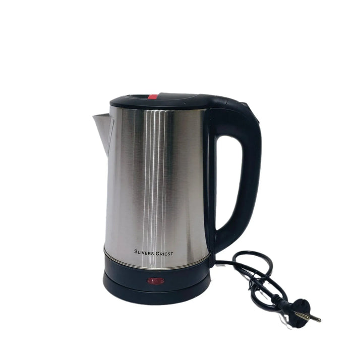 Silver Crest 2.3L Stainless Steel Electric Kettle with Auto Shut-off