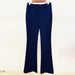 Navy blue pants on a white background