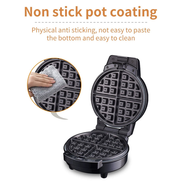 Dio 3 In 1 Electric Waffles Maker Bubble Egg Cake Oven Pan Eggette Machine Mini Waffle Pot Egg Cake Oven Breakfast Waffle Molds - Dio Kollections