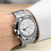 Dio Waterproof High-End Three-Eye Six-Needle Moon Phase Steel Strip Men's Watch - Dio Kollections