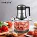 Dio SOKANY 3L Electric 800W Powerful Multifunctional Meat Grinder Home Appliance Food Processor Meat Vegetables Blender Grinder - Dio Kollections