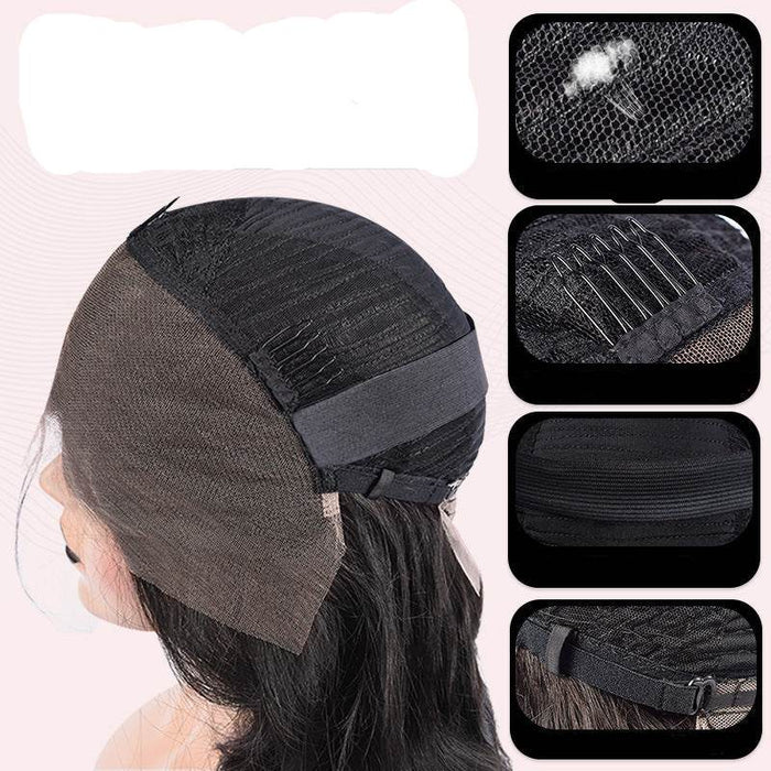 First Gear Luxury Bob Wig - Full Real Human Hair, 18-24 Inches - Dio Kollections