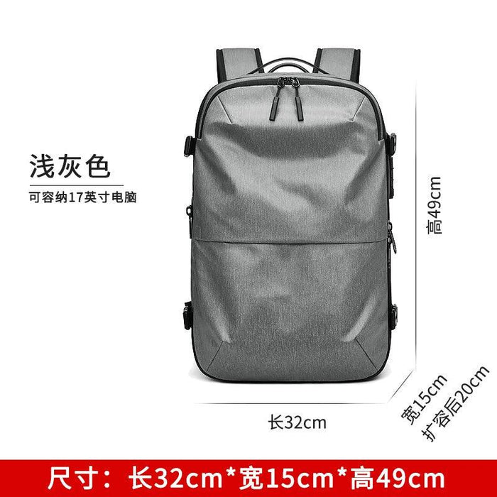 Dio Waterproof Travel Backpack with Electric Pump for 17in Laptop - Dio Kollections