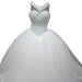 Dio Women's Charming 2023 White/Ivory Luxury Lace Princess Tulle Ball Wedding Bridal Gown - Dio Kollections