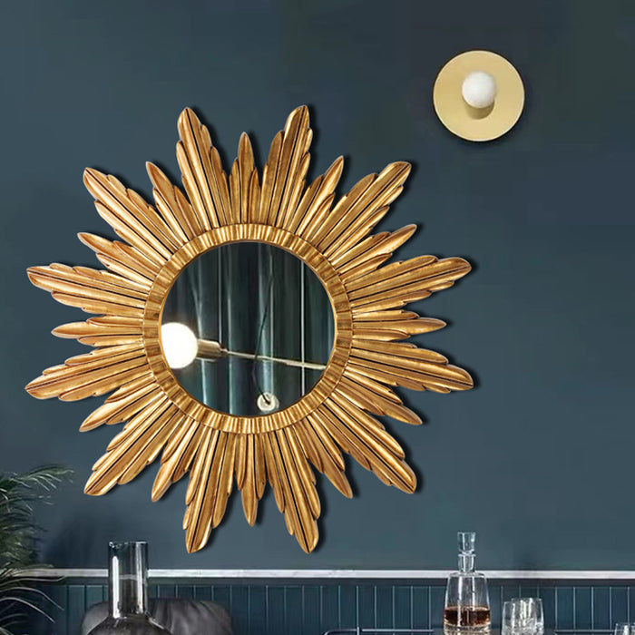 Nordic Sunglasses Decorative Entrance Background Wall Art Mirror