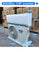 AUX air conditioner with dimensions and specifications displayed on a warehouse floor.