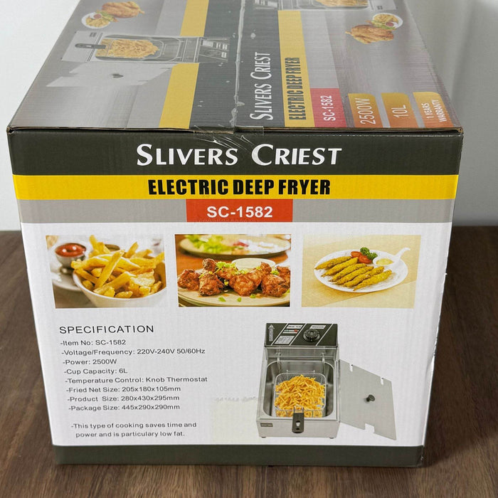 Multifunctional 10L Electric Fryer for French Fries and Fried Chicken - Dio Kollections