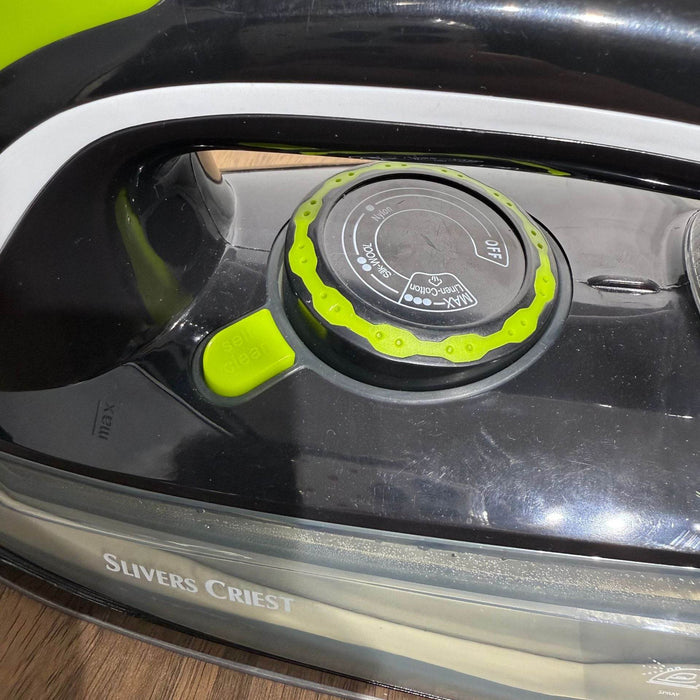 Handheld Electric Steam Iron with Ceramic Plate and Adjustable Temperature - Dio Kollections