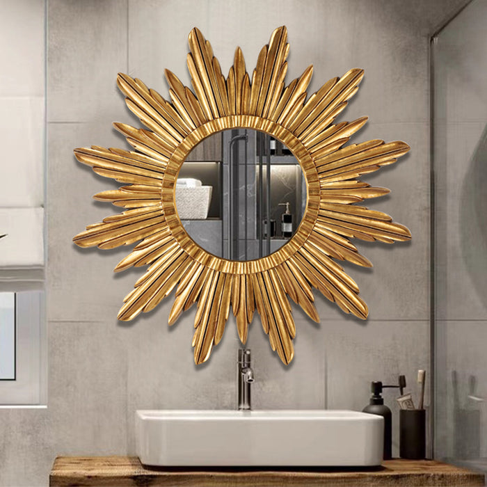 Nordic Sunglasses Decorative Entrance Background Wall Art Mirror