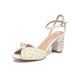 Dio Stylish Open Back Gladiator Wedding Shoe - Dio Kollections