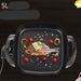 Non-Stick Grill Pot Electric Cooking Pot Electric Hot Pot Multifunctional