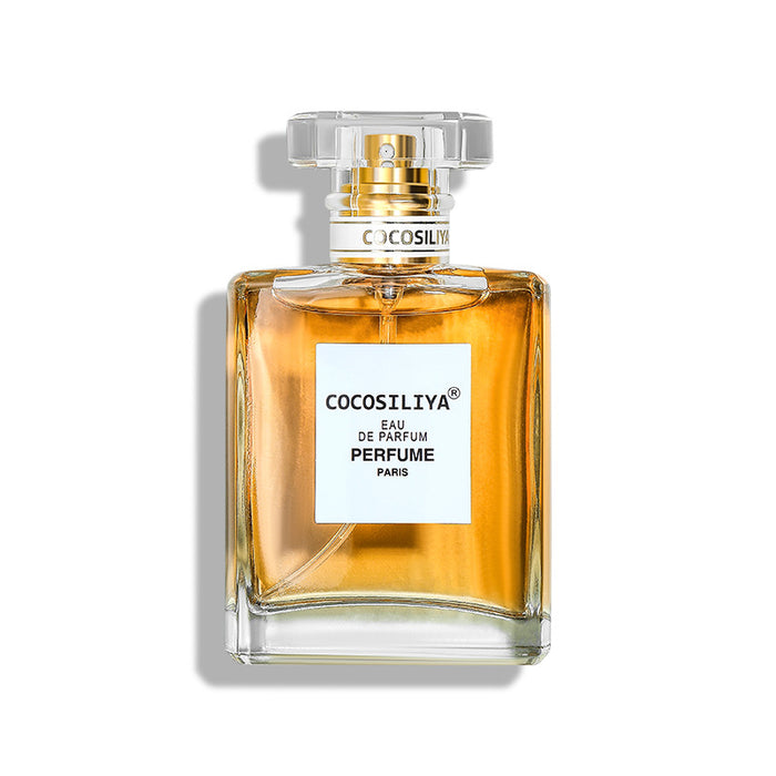 Perfume bottle labeled 'Cocosiliya' on a white background