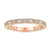 S925 Silver Women's Sterling Row Ring Same Row Diamond Zircon Women's Silver Ring Z+2 1/2 - Dio Kollections
