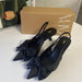 Chic Black Stiletto Heels with Bow Decoration for Women - Dio Kollections