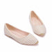 Dio White Silver Crystal Queen Rhinestone Flats Wedding Shoes - Dio Kollections