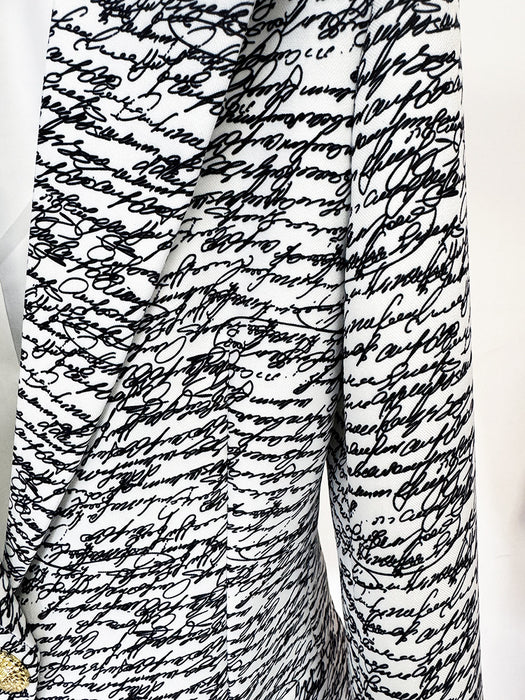 Black text pattern on a white background