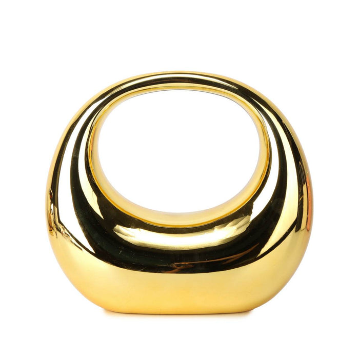 Moon-Shaped Acrylic Handbag: Chic Crescent Clutch for Spring 2025 - Dio Kollections