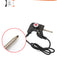 Electric stove igniter with temperature control settings and power cord on a white background