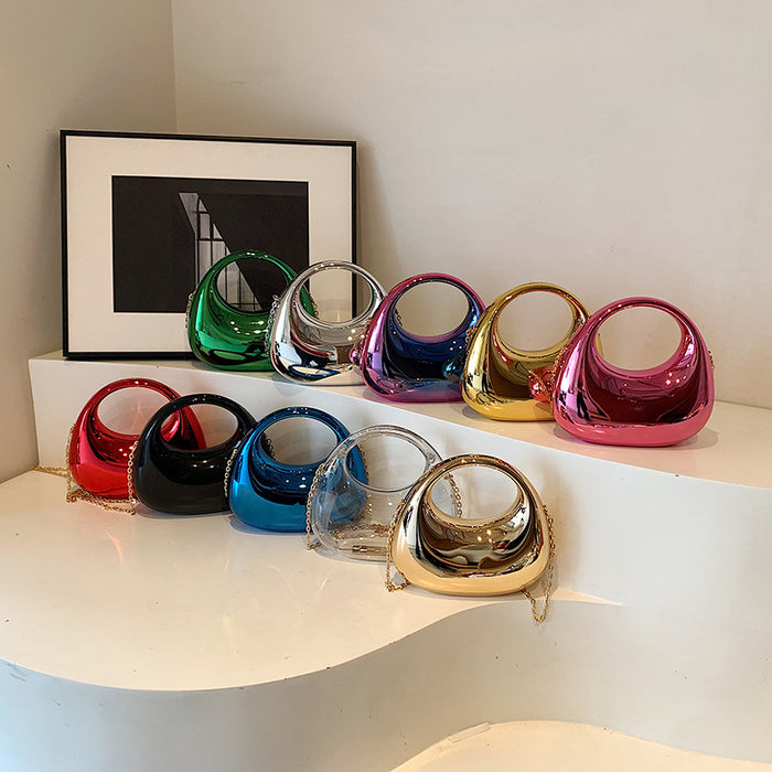 Dio Dinner Clutch Acrylic Handbag High-End Box Bag Single Shoulder