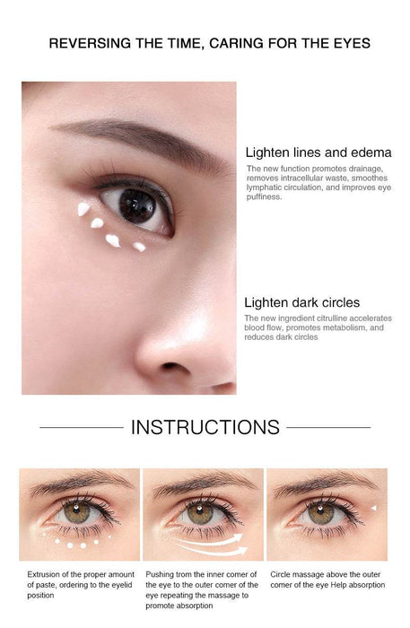 Snail Eye Cream Moisturizing and Brightening Eye Cream Skin Care - Dio Kollections