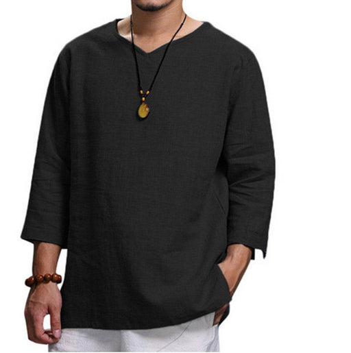 Dio Hot Style Men's Loose Solid Color Casual Plus Size Shirt - Dio Kollections