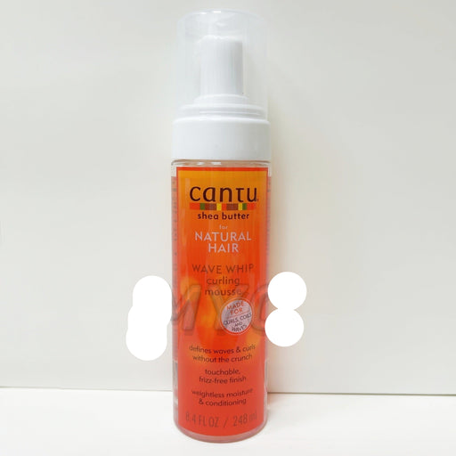 Cantu shea butter natural hair product on a white background