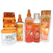 Collection of Cantu hair care products on a white background