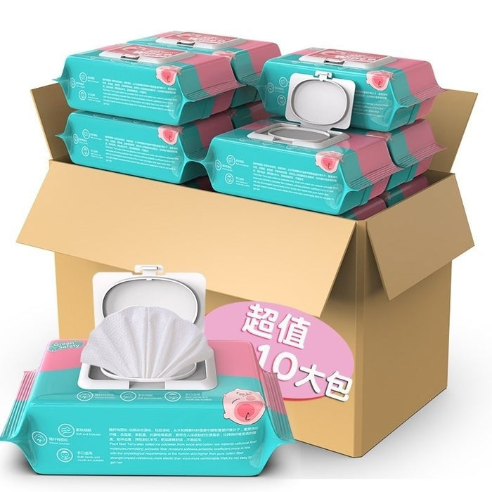Soft Skin Disposable 80 Baby Wipes Hand Wet Tissue Baby