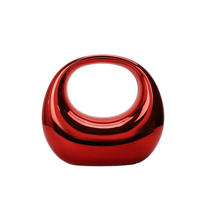 Moon-Shaped Acrylic Handbag: Chic Crescent Clutch for Spring 2025 - Dio Kollections