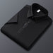 Cotton Short-sleeved Polo Shirt Men's Business Casual Lapel Solid Color Shirt - Dio Kollections