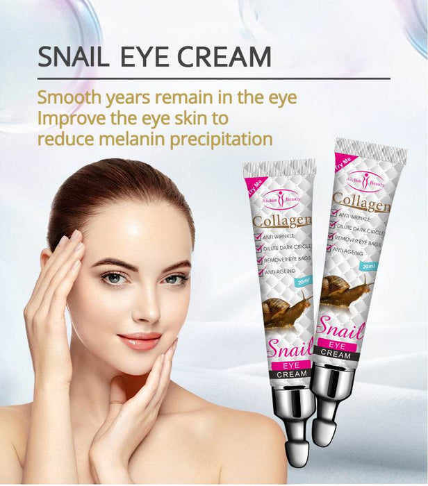 Snail Eye Cream Moisturizing and Brightening Eye Cream Skin Care - Dio Kollections