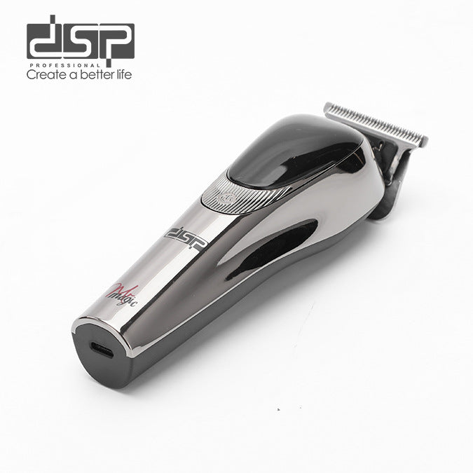 Hair clipper with DSP logo on a white background