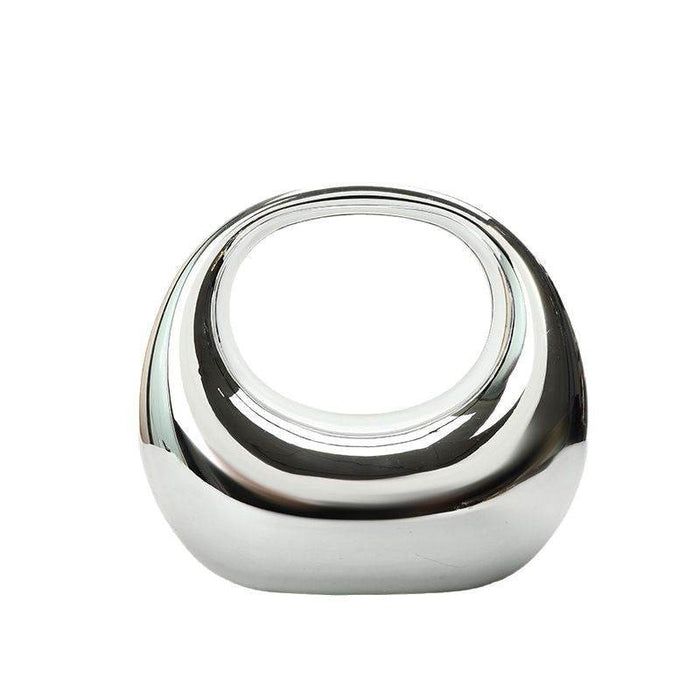 Moon-Shaped Acrylic Handbag: Chic Crescent Clutch for Spring 2025 - Dio Kollections