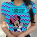 Dio Women's Sexy Slim Cartoon Disney Printing Stitch Crop Top Fit T Shirt - Dio Kollections