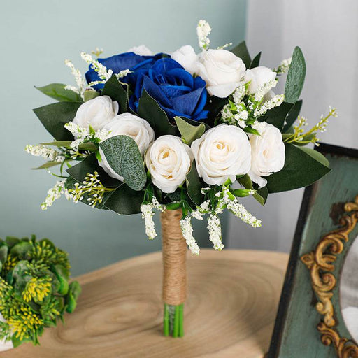 Dio Eternal Forest Rose Silk Bouquet for Weddings and Home Decor - Dio Kollections