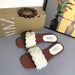 Women's White Pearl Woven Flat Sandals - Versatile & Fashionable Beach Footwear - Dio Kollections