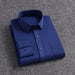 Men's Shirt With Pockets Middle-Aged Long-Sleeved Casual No-iron Four-Sided Stretch Business Shirt - Dio Kollections