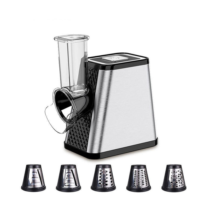 Electric Vegetable Cutter Five-in-One Shredder Slice Strip Grind