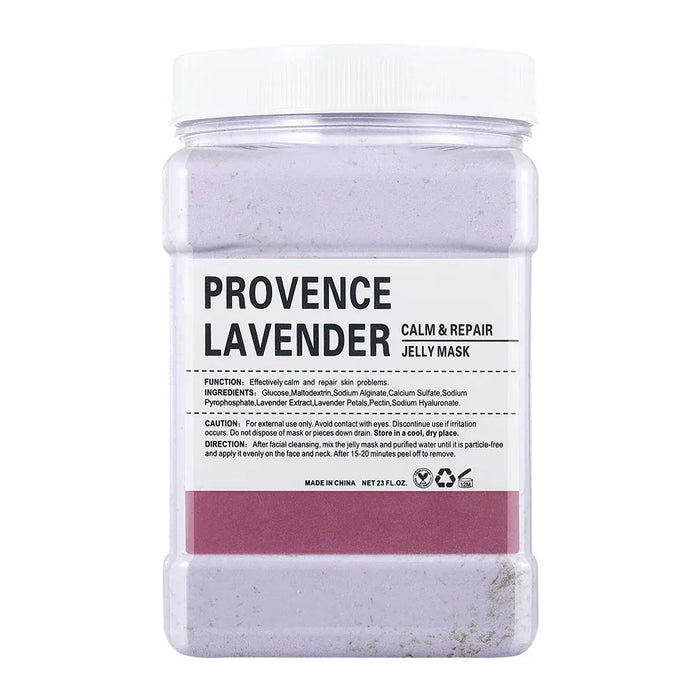 Jar of Provence Lavender Calm & Repair Jelly Mask on a white background