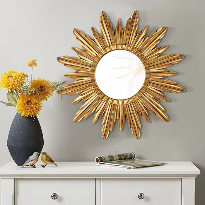 Nordic Sunglasses Decorative Entrance Background Wall Art Mirror