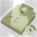 Cotton Short-sleeved Polo Shirt Men's Business Casual Lapel Solid Color Shirt - Dio Kollections