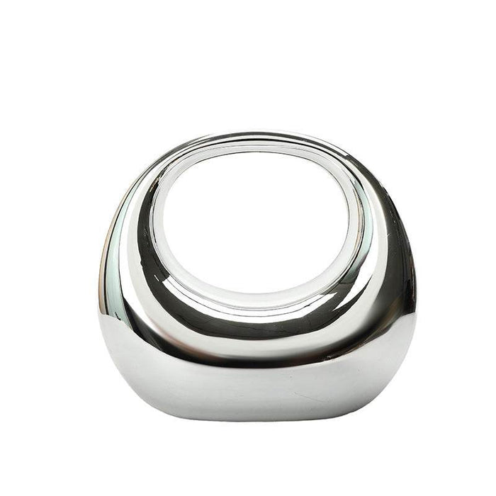 Moon-Shaped Acrylic Handbag: Chic Crescent Clutch for Spring 2025 - Dio Kollections