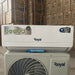 Royal air conditioning unit with boxes in the background