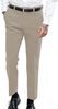 Straight-Leg Office Men's Trousers Mixed Color Pants